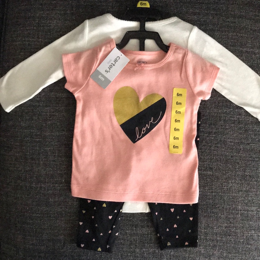 Baby girl outfit set
